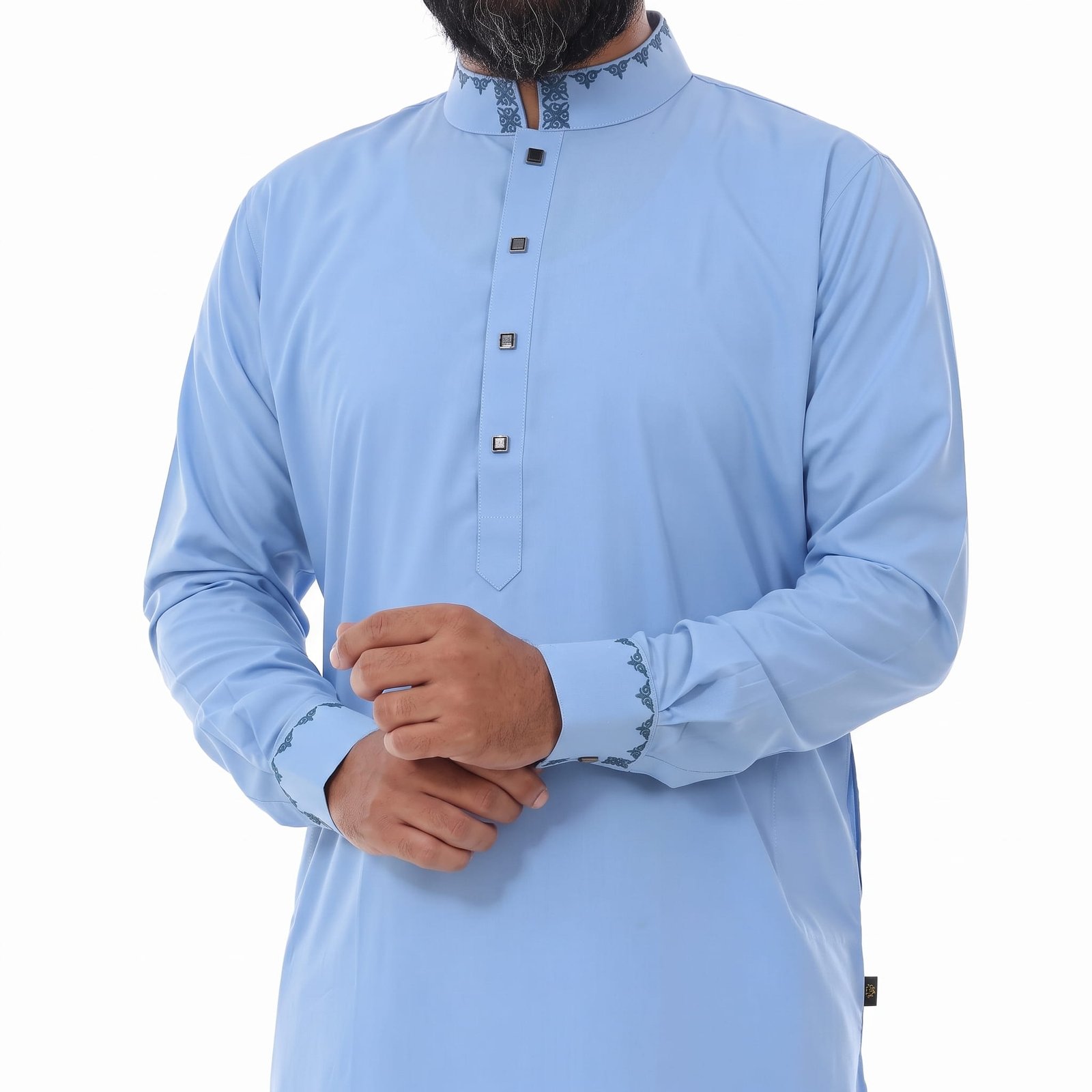 Royal Sheikh Panjabi for Men – Premium Cotton Festive Wear - Image 3